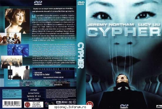 un film sf - de recent il recomand povestea unui agent dublu intr-un viitor tehnologic foarte de