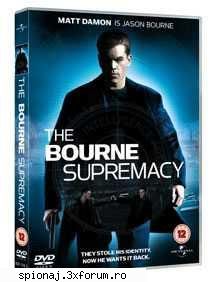 THE SUPREMACY OF BOURNE - In 2000 un erou neasteptat s-a nascut o data cu - Filme SPY