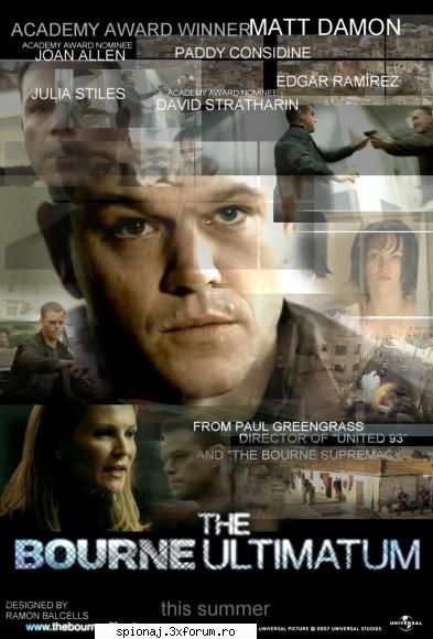 Ultimatumul lui Bourne (The Bourne Ultimatum) - Bourne nu voia decat un lucru: sa dispara. Dar - Filme SPY